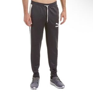 Puma Men's Iconic Archive T7 Track Pants | Color Periscope Blue-White | XLarge